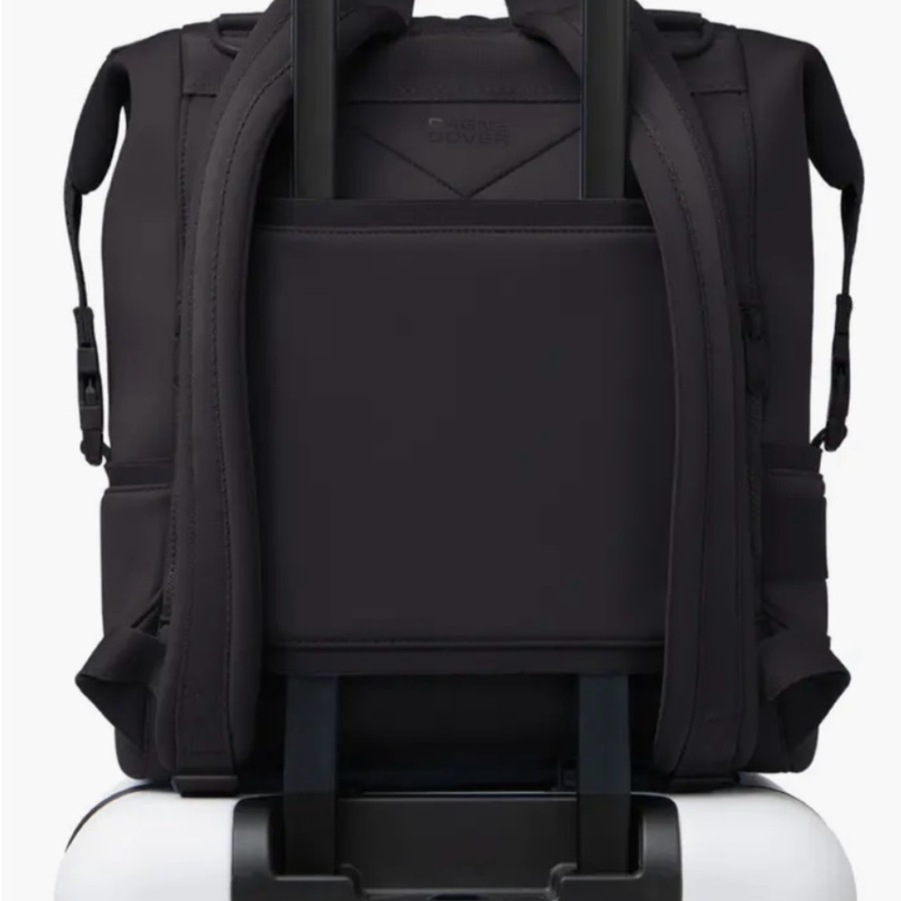 Dagne Dover Indi Neoprene Diaper Backpack Color Black Size Small NWOT - Picture 6 of 9